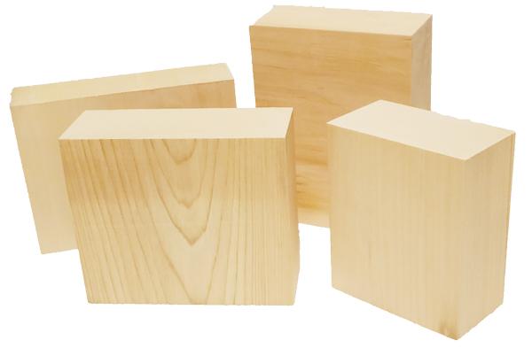 10pcs Basswood Sheets, Blank Squares Wood Board, 6 x 4 Inch